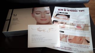 아이디플라코스메틱 아이디 페이스핏 플러스 패치 v2 — 4점을 준 리뷰어가 2021년 1월 올린 사용 사진