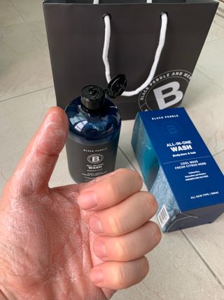 블랙페블 올인원 워시 마그네틱 웨이브 500ml — 3.5점을 준 리뷰어가 2021년 5월 올린 사용 사진