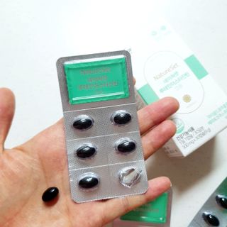 네이처셋 루테인 아스타잔틴 캡슐 1개월분 — 5점을 준 리뷰어가 2021년 7월 올린 사용 사진