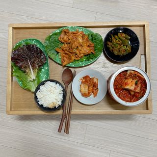 셰프애찬 알배기 겉절이 김치 1kg — 5점을 준 리뷰어가 2022년 11월 올린 사용 사진