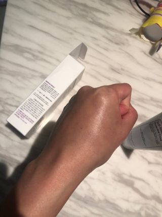 셀프 모이스처라이징 프로텍션 크림 셀프 모이스처라이징 프로텍션크림 — 5점을 준 리뷰어가 2022년 4월 올린 사용 사진