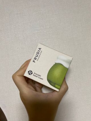 [후르디아] 민감피부 수분크림 비건 아보카도 크림 — 5점을 준 리뷰어가 2022년 11월 올린 사용 사진
