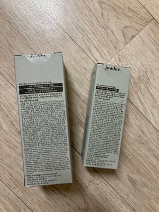주닥 미백+모공+보습+탄력을 한번에 해결. 올인원 앰플+크림 세트 — 5점을 준 리뷰어가 2022년 2월 올린 사용 사진