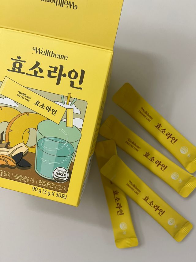목 넘김이 편한 곡물발효효소 웰테므 효소라인 리뷰 사진