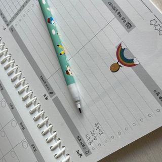 리훈 차일드라이크 워킹스마일 초등학생 스터디플래너 저학년/ 고학년 — 5점을 준 리뷰어가 2023년 2월 올린 사용 사진