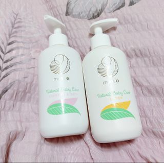 mom e 맘이 내추럴 베이비 케어 샴푸앤바스+로션 — 4점을 준 리뷰어가 2021년 1월 올린 사용 사진
