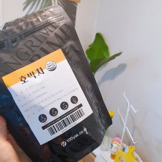산그리메 국내산 호박차 100티백 대용량 삼각티백차 — 5점을 준 리뷰어가 2021년 7월 올린 사용 사진
