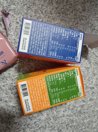 비타앤C 레몬맛, 망고맛 — 5점을 준 리뷰어가 2021년 4월 올린 사용 사진