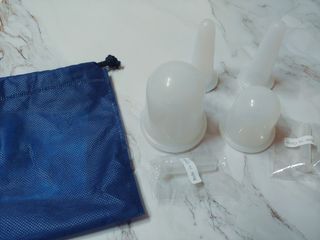 메디미케이알 커핑테라피 실리콘부항마사지 리프팅 페이스+바디 안티 셀룰 라이트 6pcs — 5점을 준 리뷰어가 2021년 2월 올린 사용 사진