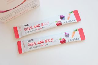 아임오 ABC 콜라겐 젤리 14포 — 5점을 준 리뷰어가 2021년 11월 올린 사용 사진