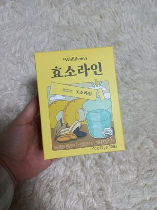 목 넘김이 편한 곡물발효효소 웰테므 효소라인 — 3점을 준 리뷰어가 2023년 1월 올린 사용 사진
