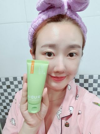 [후르디아] 저자극 필오프팩, 청포도 노즈팩 — 4점을 준 리뷰어가 2023년 8월 올린 사용 사진