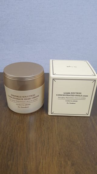 Dr.느루벗 느루벗 링클 솔루션 콘센트레이트 스네일 탄력 달팽이 크림 80g — 5점을 준 리뷰어가 2021년 2월 올린 사용 사진