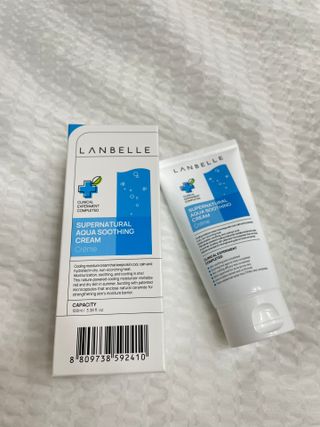 랑벨 수퍼내츄럴 아쿠아 수딩 크림 100ml — 4.5점을 준 리뷰어가 2023년 2월 올린 사용 사진