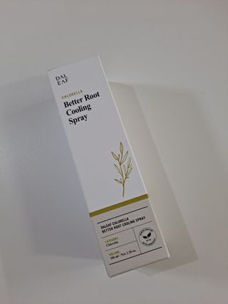 달리프 클로렐라 베러 루트 쿨링 스프레이 100ml — 5점을 준 리뷰어가 2021년 5월 올린 사용 사진