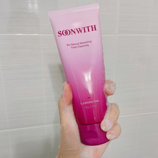 SOONWITH 바이오 내추럴 리프레싱 폼클렌징 — 4점을 준 리뷰어가 2021년 5월 올린 사용 사진