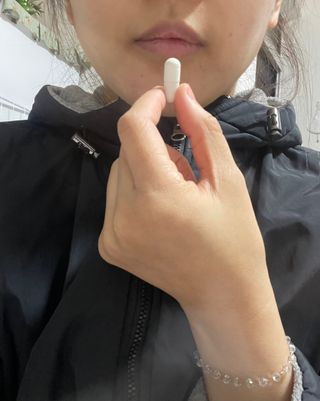 프리마인 성큼다가온 봄, 이너뷰티를 챙겨야 피부도 화사하게, 컨디션도 활기차게. 흡수율을 높인 고효율 비타민. — 4.5점을 준 리뷰어가 2022년 12월 올린 사용 사진