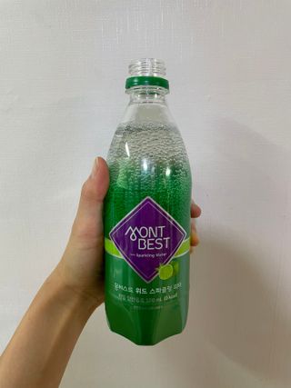 몽베스트 Montbest with Sparkling water Lime20병 — 4점을 준 리뷰어가 2021년 10월 올린 사용 사진