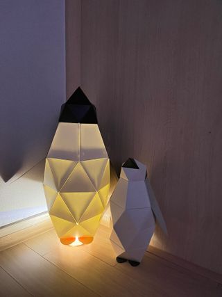 [폴리곤즈] 허들린 패밀리 DIY 블록 세트 (허들린 펭귄 블록+미니허들린 펭귄 블록) — 4.5점을 준 리뷰어가 2022년 4월 올린 사용 사진