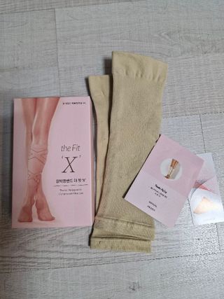 주식회사 땡스마이파트너 [구매평] 땡스마이레그 의료용 종아리압박밴드 다리붓기 혈액순환 압박스타킹 — 5점을 준 리뷰어가 2025년 3월 올린 사용 사진
