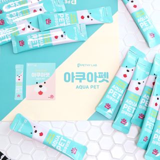 펫시랩 반려견용 액상 프리바이오틱스 아쿠아펫 — 5점을 준 리뷰어가 2021년 1월 올린 사용 사진