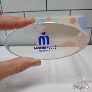 미라클풋 유리발각질제거기 물없이 쓱싹쓱싹 몇번만에 발각질 완벽제거 — 5점을 준 리뷰어가 2021년 9월 올린 사용 사진