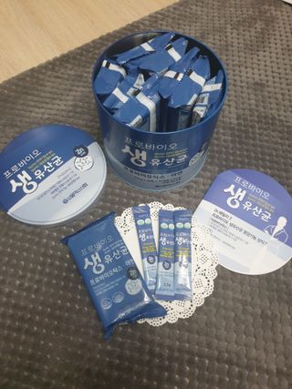 서울약사신협_프로바이오생유산균_2.5G x 100포 — 5점을 준 리뷰어가 2021년 5월 올린 사용 사진