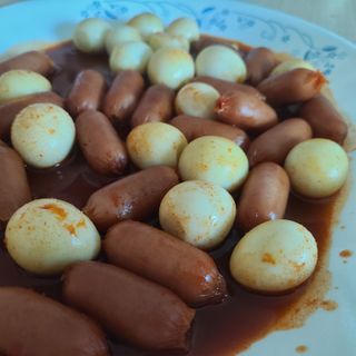 (주)성경순만두 곤약만두.콘치즈만두,삼각당면만두,당면 야끼만두,대구전통 납작만두,떡뽁이 매콤소스,달콤소스 — 5점을 준 리뷰어가 2023년 4월 올린 사용 사진