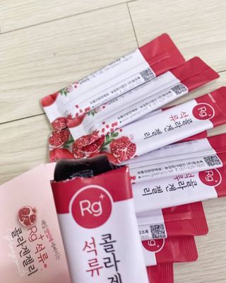 함초록 Rg+ 석류콜라겐젤리 — 5점을 준 리뷰어가 2021년 3월 올린 사용 사진