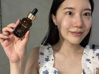 스킨큐어 산다화 비타민c 화이트닝 에센스 30ml — 5점을 준 리뷰어가 2023년 7월 올린 사용 사진