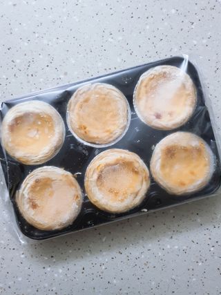 디앙뜨 포르투갈 에그타르트 오리지널 맛+패션후르츠 맛 중 택1 — 5점을 준 리뷰어가 2021년 7월 올린 사용 사진