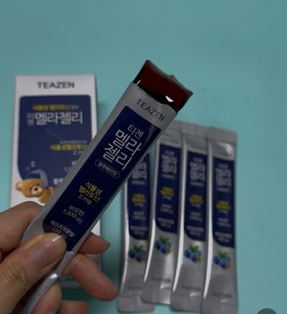 [티젠] 식물성 멜라토닌 함유 멜라티 & 멜라젤리 — 5점을 준 리뷰어가 2025년 6월 올린 사용 사진