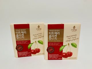 자연에온 가득담은 몽모랑시 타트체리 콜라겐 젤리스틱 — 4점을 준 리뷰어가 2021년 1월 올린 사용 사진