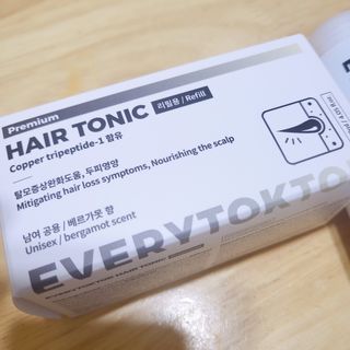 소담스퀘어 상암 에브리톡톡 헤어토닉 120ml — 5점을 준 리뷰어가 2022년 11월 올린 사용 사진