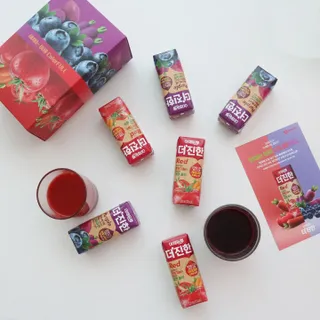 [롯데칠성] 야채듬뿍 더'진한 [롯데칠성] 야채는 이제 COLORFULL! 야채듬뿍  더 진한 레드 4개 +퍼플 4개 (총 8개) — 5점을 준 리뷰어가 2023년 6월 올린 사용 사진