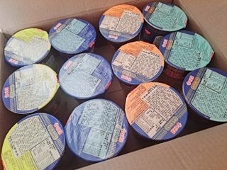 NISSIN 닛신 컵누들  4종 - 씨푸드오리지날, 씨푸드 스파이시, 씨푸드 커리, 씨푸드 XO소스 — 5점을 준 리뷰어가 2022년 3월 올린 사용 사진