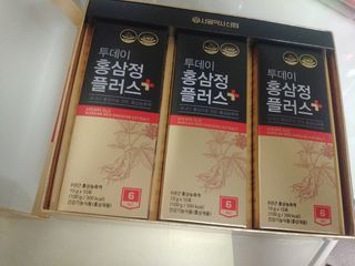 서울약사신협_투데이홍삼정플러스스틱_10g x 30포 — 5점을 준 리뷰어가 2021년 6월 올린 사용 사진