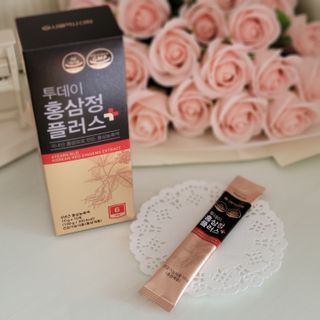 서울약사신협_투데이홍삼정플러스스틱_10g x 30포 — 5점을 준 리뷰어가 2021년 1월 올린 사용 사진