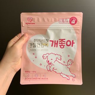 My Pet Care 천연단백질 관절건강에 개좋아 — 5점을 준 리뷰어가 2021년 1월 올린 사용 사진