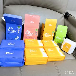 에어퀸 뉴브레스 유기농 생리대 4종 (팬티라이너 20P + 중형 10P + 대형 10P + 오버나이트 8P)_체험단 — 4점을 준 리뷰어가 2024년 5월 올린 사용 사진