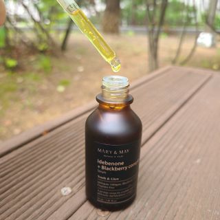 마리엔메이  이데베논 블랙베리 보습 크림 + 세럼 — 5점을 준 리뷰어가 2021년 10월 올린 사용 사진
