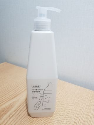 마더케이 디아 프리미엄 젖병세정제 500ml 액상형/무향 — 5점을 준 리뷰어가 2021년 12월 올린 사용 사진