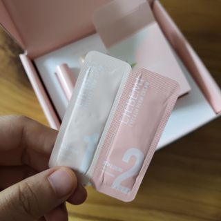 리베미 셀프 속눈썸펌 키트 10회분 — 5점을 준 리뷰어가 2021년 12월 올린 사용 사진