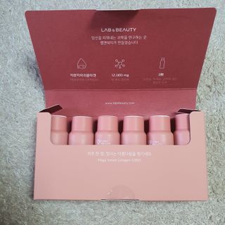 랩앤뷰티 메가 벨벳 콜라겐 12000 — 5점을 준 리뷰어가 2021년 5월 올린 사용 사진