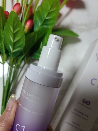 바르셀 수분로션 수분크림 보습 탄력 주름개선 인텐시브 리포좀 크림 C1 50ml — 5점을 준 리뷰어가 2021년 11월 올린 사용 사진