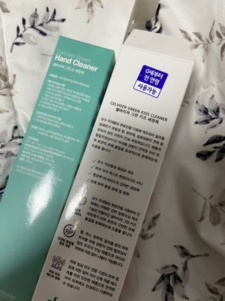 셀바이져 항균 스프레이 핸드워시 + 키즈세정제 SET — 5점을 준 리뷰어가 2021년 3월 올린 사용 사진