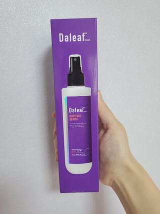달리프 글램 헤어팩 인미스트 200ml — 5점을 준 리뷰어가 2021년 1월 올린 사용 사진
