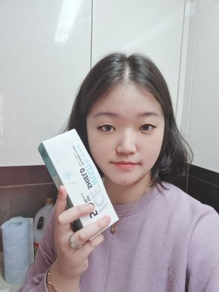 마이디플러스 아이스멀티쉴드 BC Air Puff — 5점을 준 리뷰어가 2021년 11월 올린 사용 사진