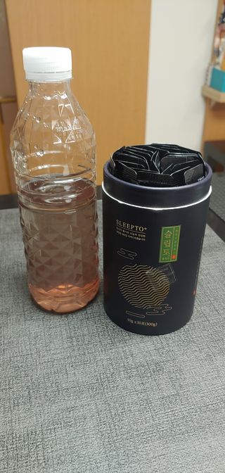 프리마인 자체 기업부설 연구소에서 찾아낸 건강한 수면의 비밀.  슬립토 플러스 30포 — 4.5점을 준 리뷰어가 2021년 11월 올린 사용 사진