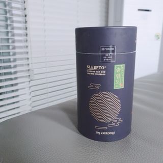 프리마인 자체 기업부설 연구소에서 찾아낸 건강한 수면의 비밀.  슬립토 플러스 30포 — 5점을 준 리뷰어가 2021년 11월 올린 사용 사진